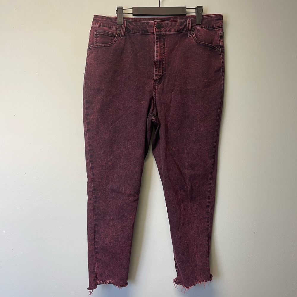 Wild Fable Women's Purple Acid Wash Jeans
